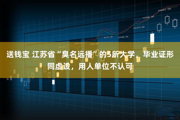 送钱宝 江苏省“臭名远播”的5所大学，毕业证形同虚设，用人单位不认可